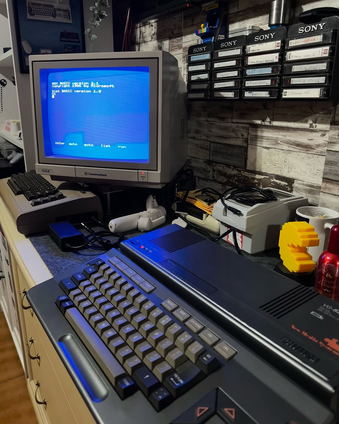 MSX2 VG-8235 perfettamente funzionante dopo la sostituzione dell'alimentazione